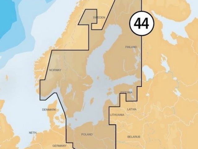 Carte Marine Navionics South Baltic 4GB - Utilisée Une Seule Fois